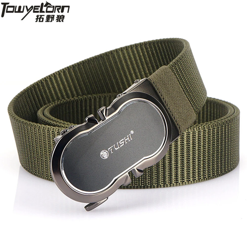 

New Men's Belt Army Outdoor Hunting Tactical Multi Function Combat Survival High Quality Marine Corps Canvas For Nylon Belt