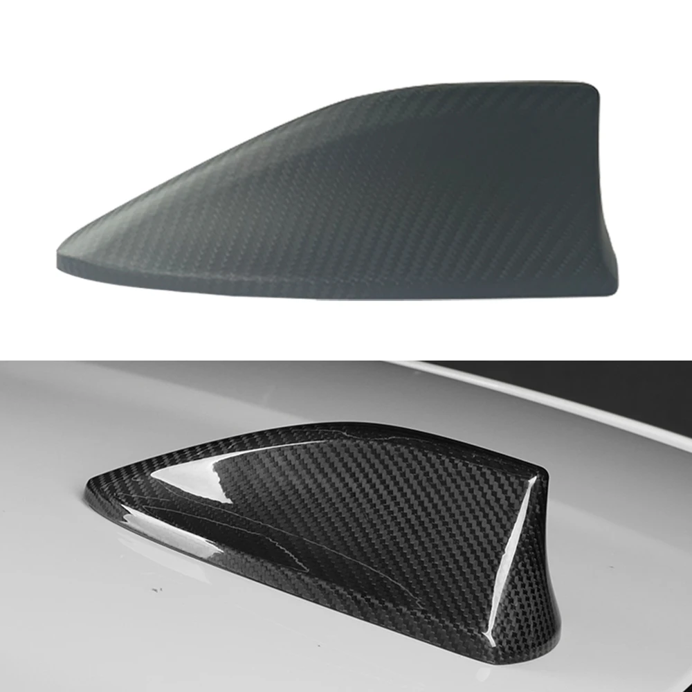 

Real Dry Carbon Matte Carbon Roof Shark Fin Car Antenna Cover For Toyota GR86 for Subaru BRZ 2022up