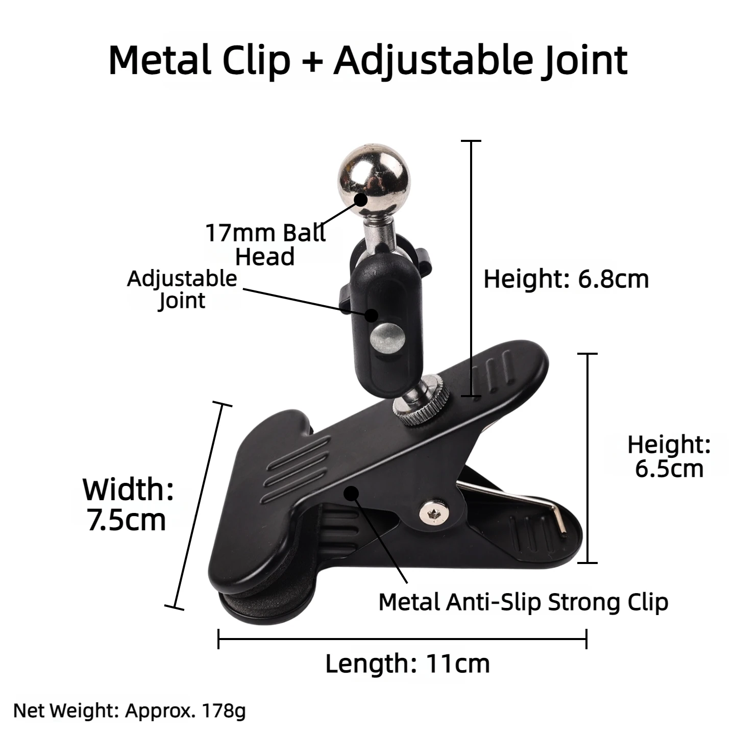 Soporte Magnético Metálico para Teléfono, Compatible con Magsafe, para Escritorio, Gimnasio, Pesca, Estudio, Soporte de Montaje para Escritorio