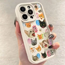 Korean Cute Cat Dog Y2K Soft Silicone Phone Case for OnePlus 12R 5G (TYW-282YJJ031219A1)