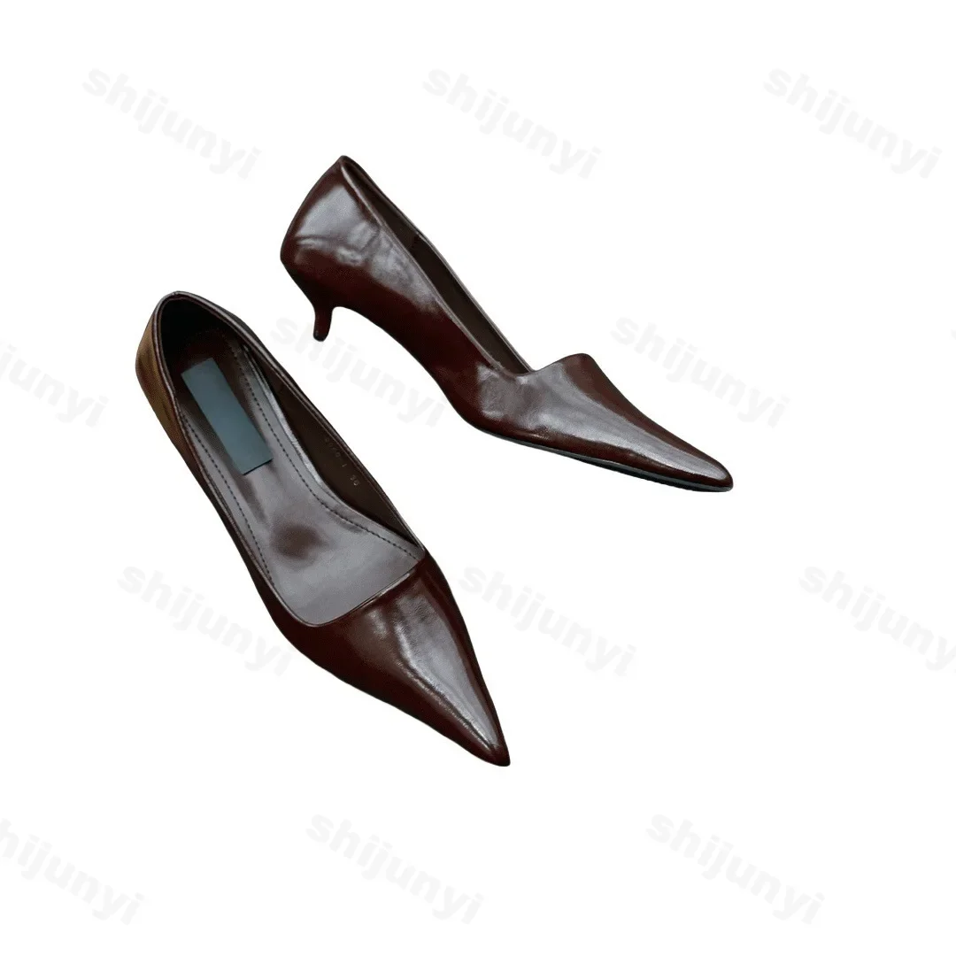 Women Pumps Sexy Suede Pointed Toes High Heels Fashion Office Stiletto Party Wedding Shoes Female Comfort Low Heel Women Shoes 5