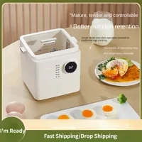 220V Household Electric Egg Boiler Intelligent Home Egg Steamer with Stewing Pot for Breakfast 1