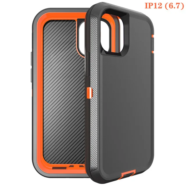Ultimate Heavy Duty Shockproof Armor Dust-Proof Case Cover - 3 in 1 Protection