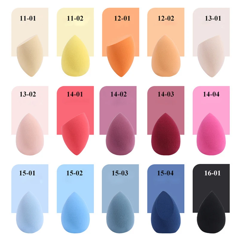

Wholesale Makeup Blender Cosmetic Puff Portable Foundation Powder Make Up Sponge Face Beauty Blender Make Up Tools Private Label