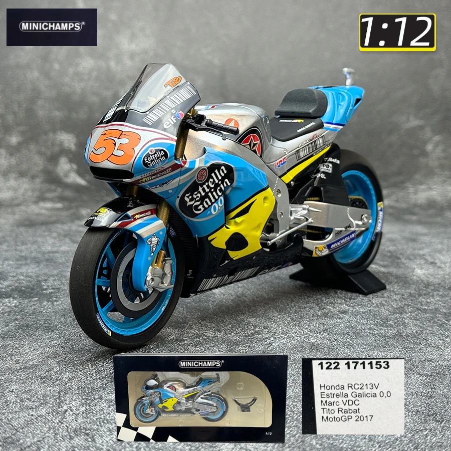 Minichamps 1/12 New FOR YZR-M1 RC213V GP11 Metal motorcycle model
