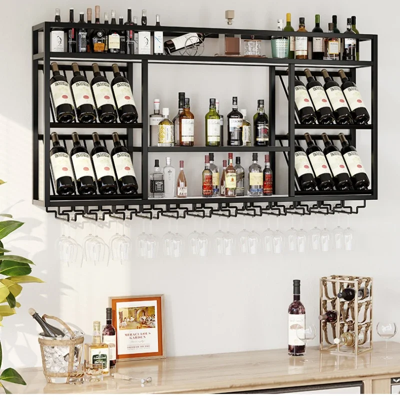 Coffee Display Cabinet Glass Showcases Collection Drinks Showcase Living Room Storage Furniture Wine Fridge Bar Rack Wall Home