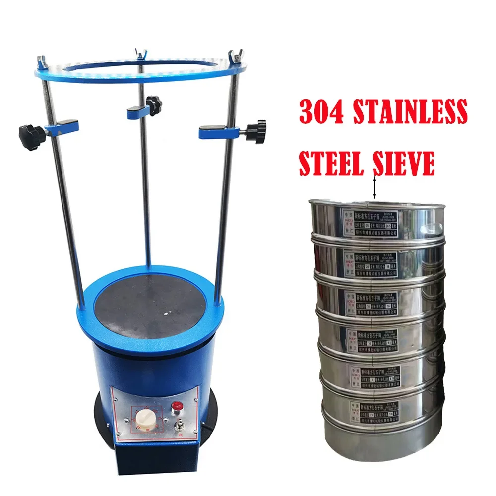 Electric Sieve Shaker Vibrating Machine 20CM Diameter for Laboratory Sieves Type