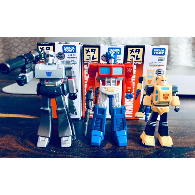 Takara Tomy Transformtion G1 Optimus Prime Bumblebee Action Figure Car Tank Action Figure Model Dolls Toy Model Kids Gift