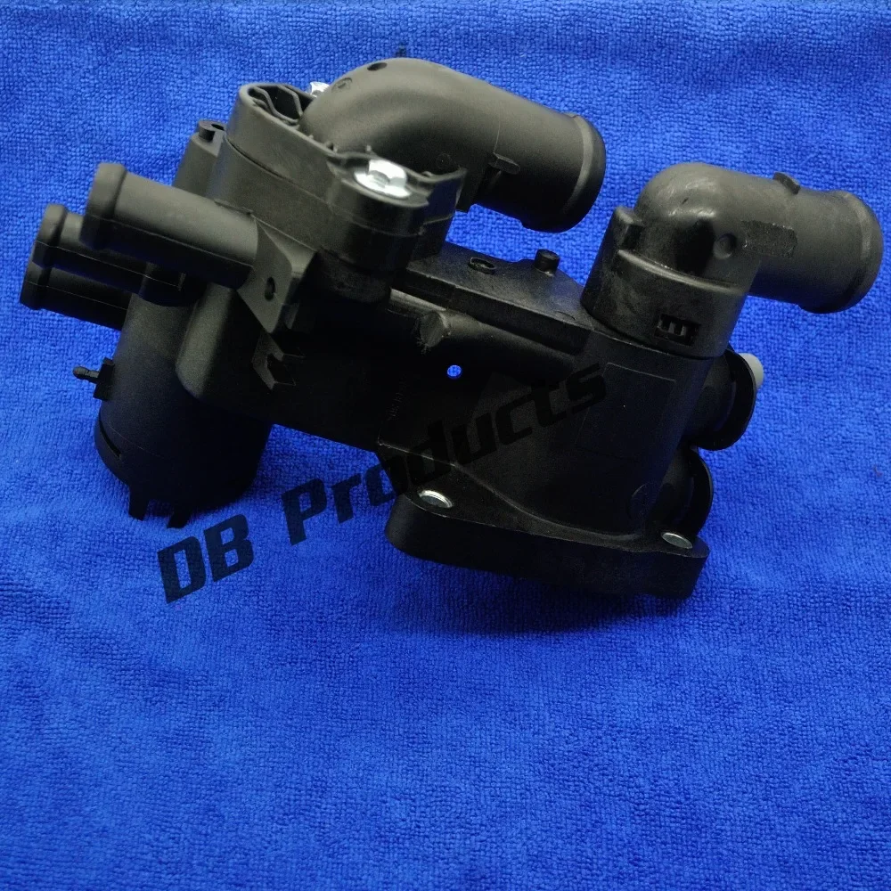 Thermostat Housing Water Outlet with sensor/032 121 111AP /032121111AN/032121111BG For SEAT CORDOBA Volkswagen Polo SKODA FABIA