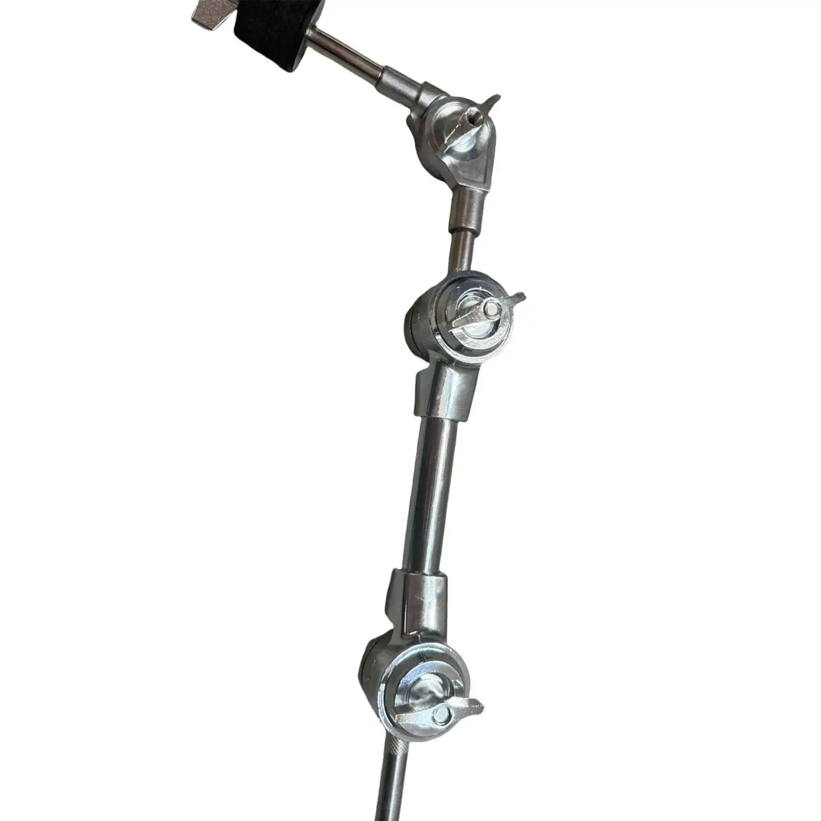 Metal Cymbal Stand Stretchable Leg Musical Instrument Accessories Parts Easy to Install Foldable Drum Hardware Extension Bracket