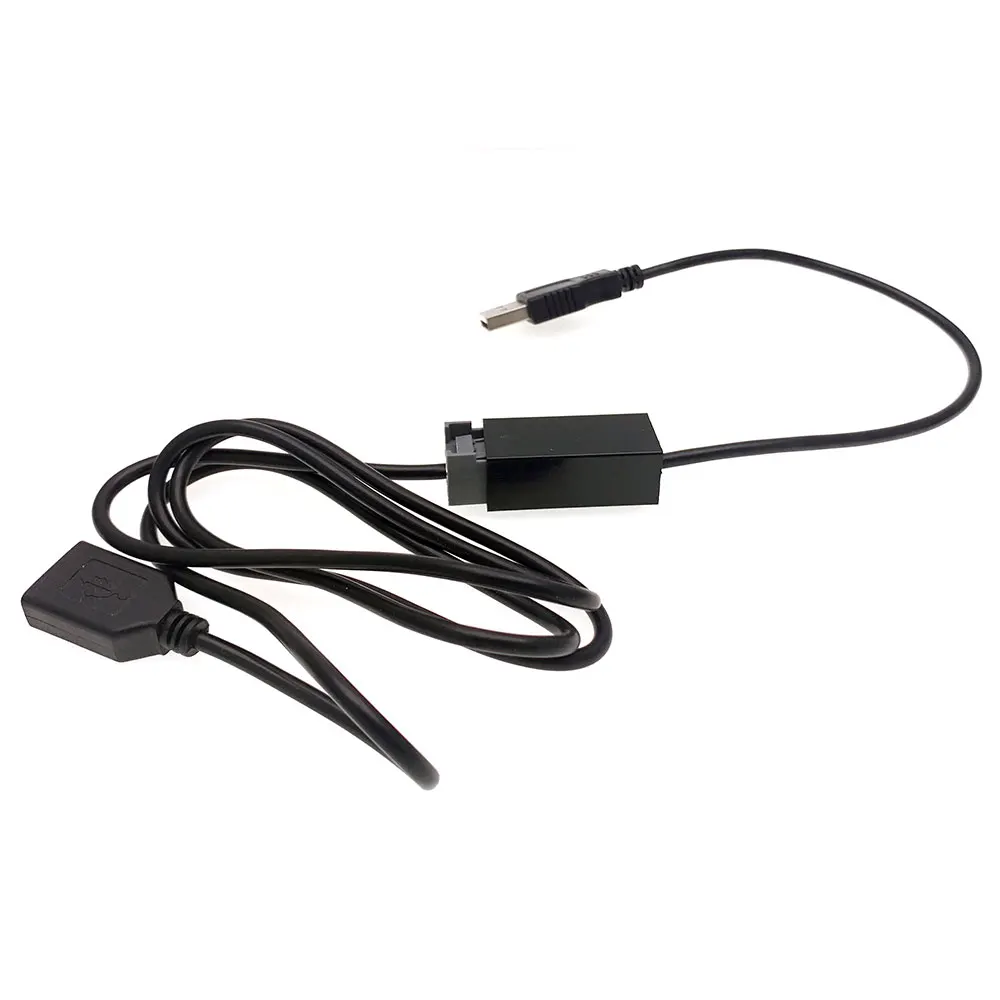 자동차 CD 라디오 스테레오 오디오 USB 어댑터 케이블, 미쓰비시 아웃랜더 ASX Lancer 2009 이후