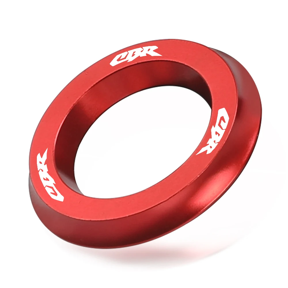 

FOR HONDA CBR 600F CBR600F2 F3 F4 F4i CBR250 400 motorcycle Ignition cover Key Switch ring Decorative Ring CNC Aluminum Keyhole