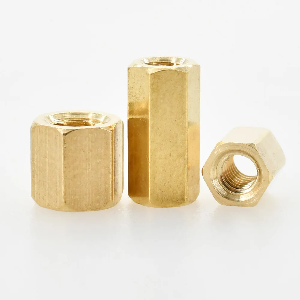Brass Standoff Spacer Motherboard Hex Board Rack Stud Screw Hexagon Copper Female PCB Pillars M2-M6