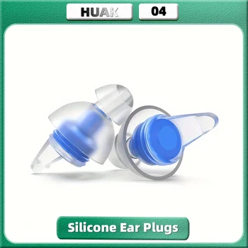 HUAK Ear Plugs High Fidelity Concert - Ear Protection for Concerts, Musicians Reusable/Hypoallergenic Earplugs - Noise Reduction 1