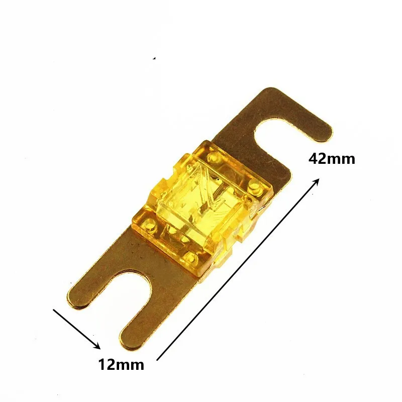Car Audio Fuse Base Universal Inner Core Broken Container Fork Fuse 20A30A40A50A60A70A80A100A Small 2-piece Package