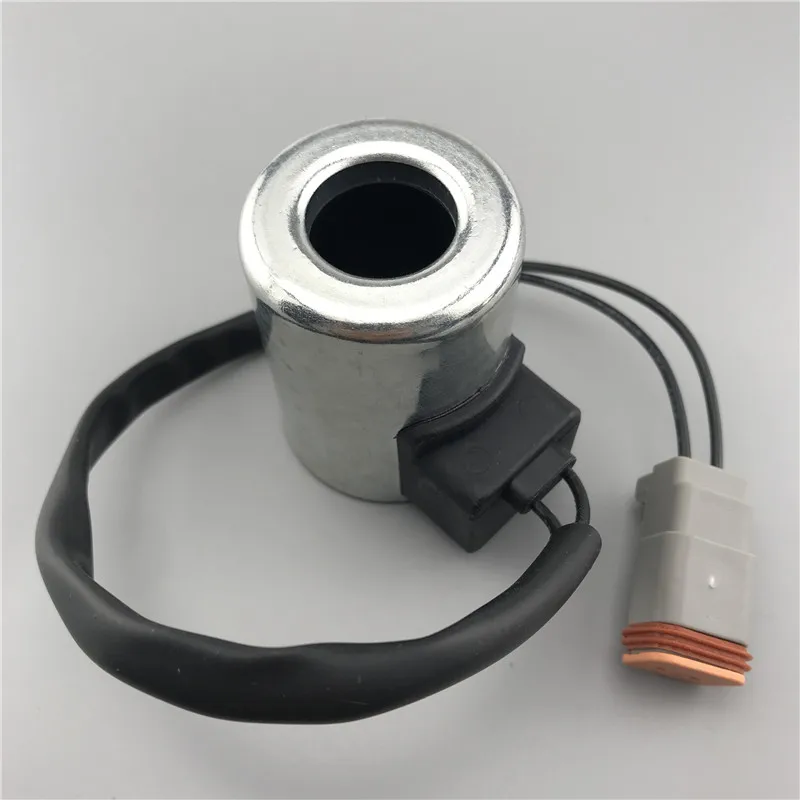 

For Zoomlion XCMG excavator accessories XE80/135/150/200/215/230 pilot safety lock solenoid valve coil