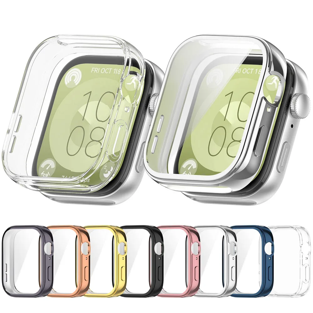 TPU Shockproof Transparent Case for Smartwatch Protection
