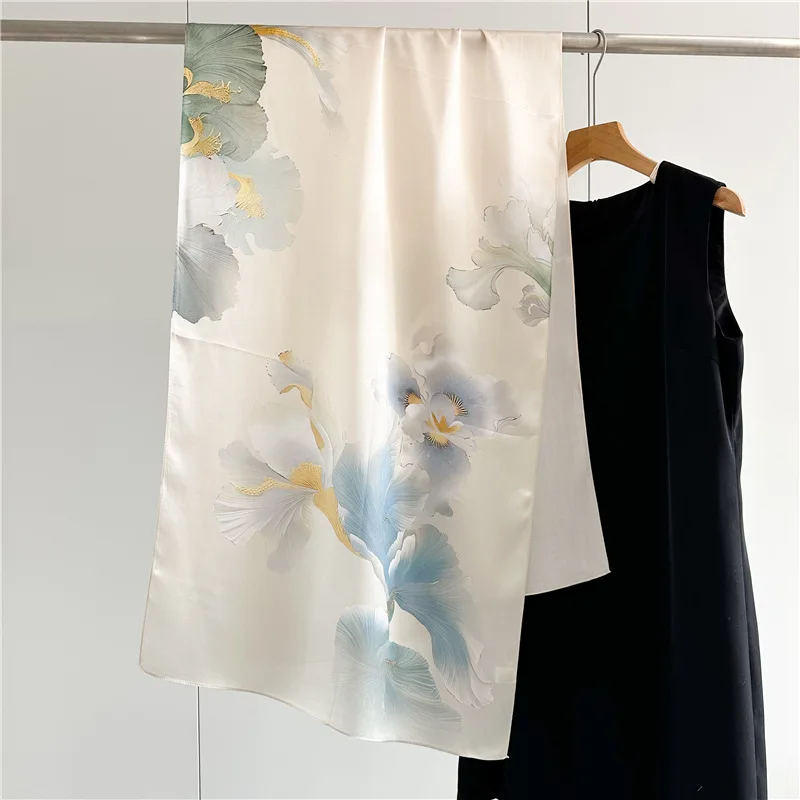 Long Silk Scarf13