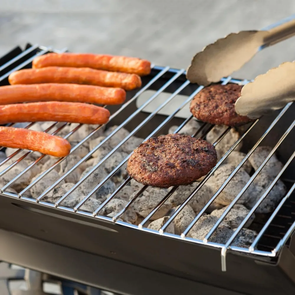 1pc Notebook BBQ Grill Cooking Bars Instant Foldable & Easy Portability For Outdoor Barbecues Camping Traveling Picnics Garden 5