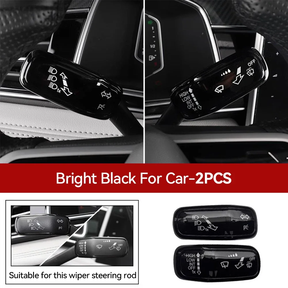 Steering Wheel & Headlight Switch Control Trim Cover Accessories