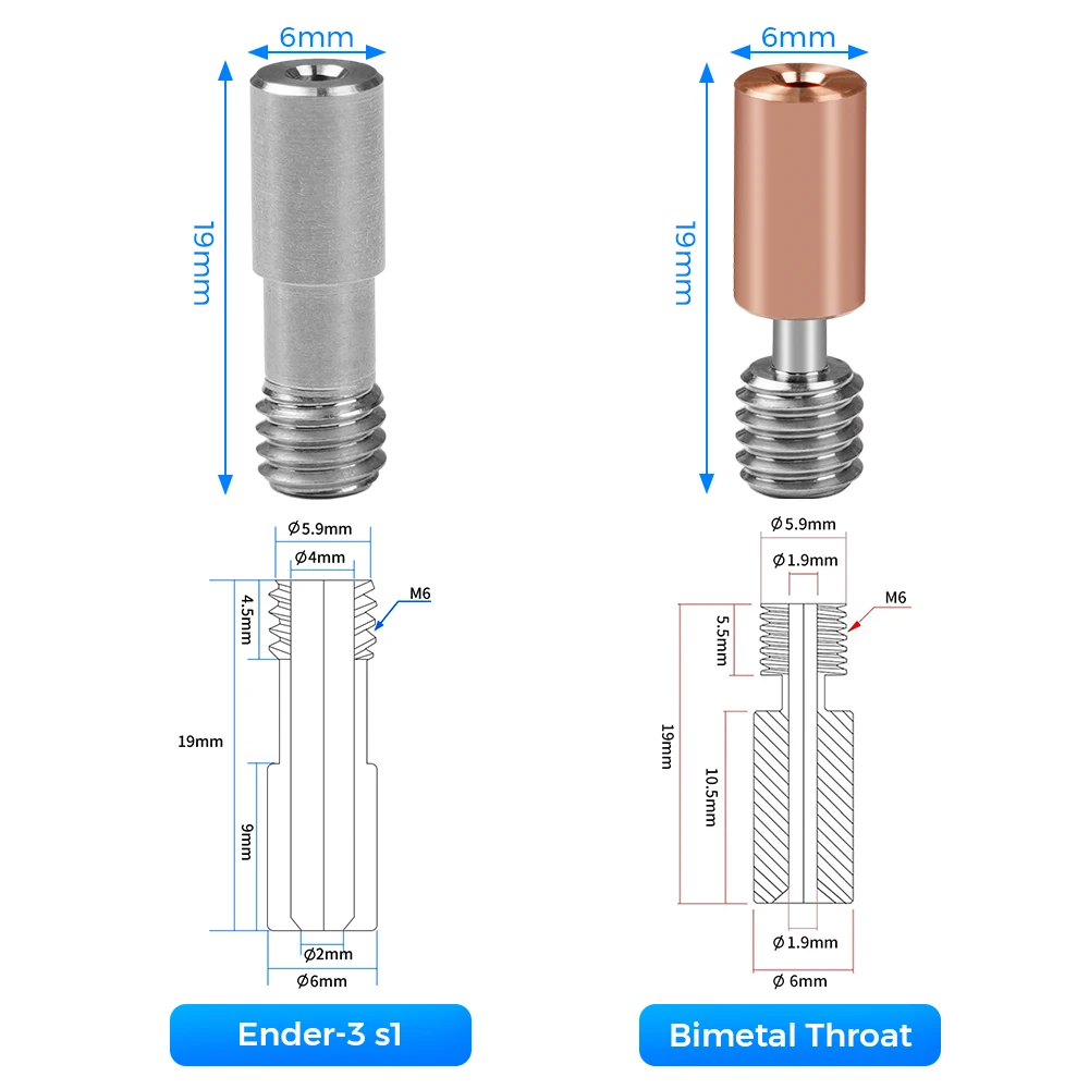 Voor Ender 3 V3 Se 24v 40W Hotend Nozzle Heat-Break Heater Blok Thermistor 1.75Mm 3d Printer Onderdelen Voor Creality Ender3 V3 Se