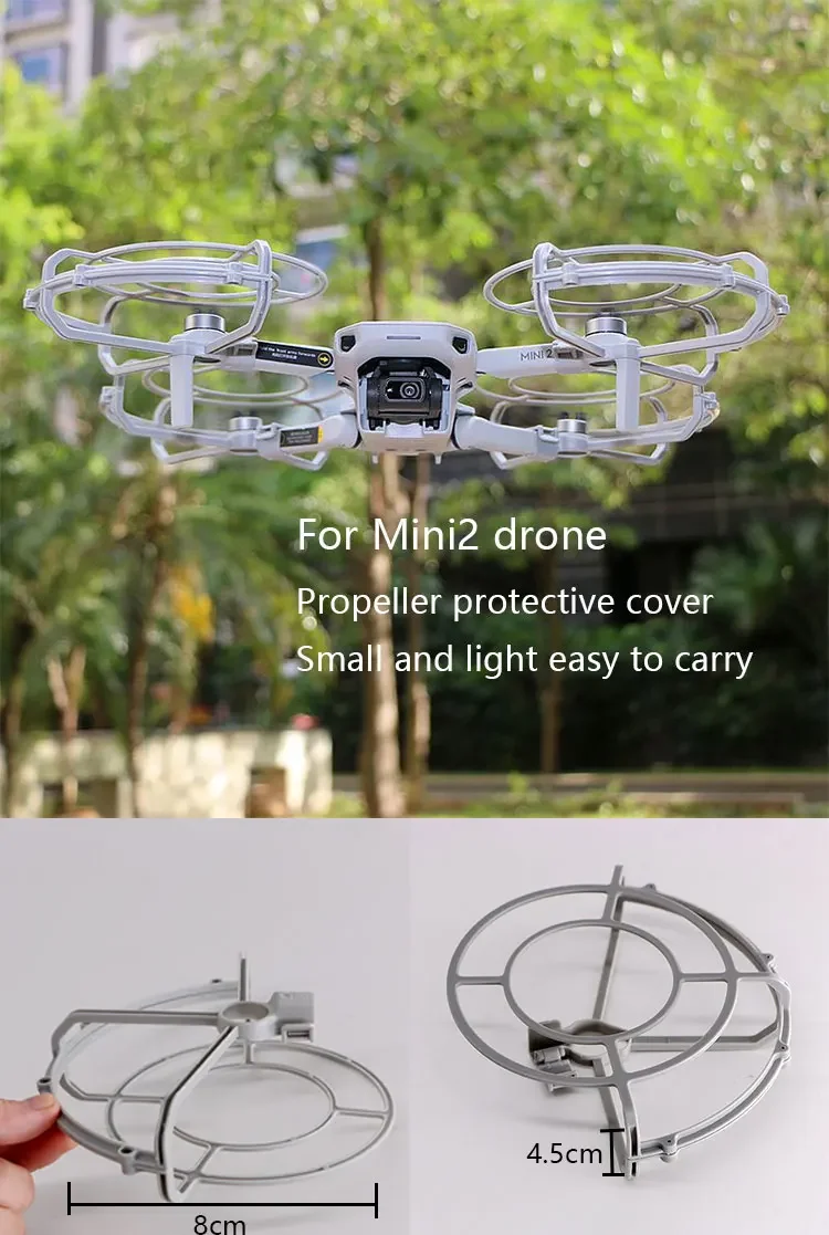 Description Picture 4 of itemFor DJI MINI 2/SE Fully Enclosed Propeller Guard For DJI Mavic Mini Drone Propeller 4726 Protector Props Wing Cover Accessories
