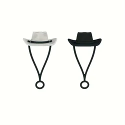 Silicone Cowboy Hat Straw Covers - Cute Protector Cap (2pc)