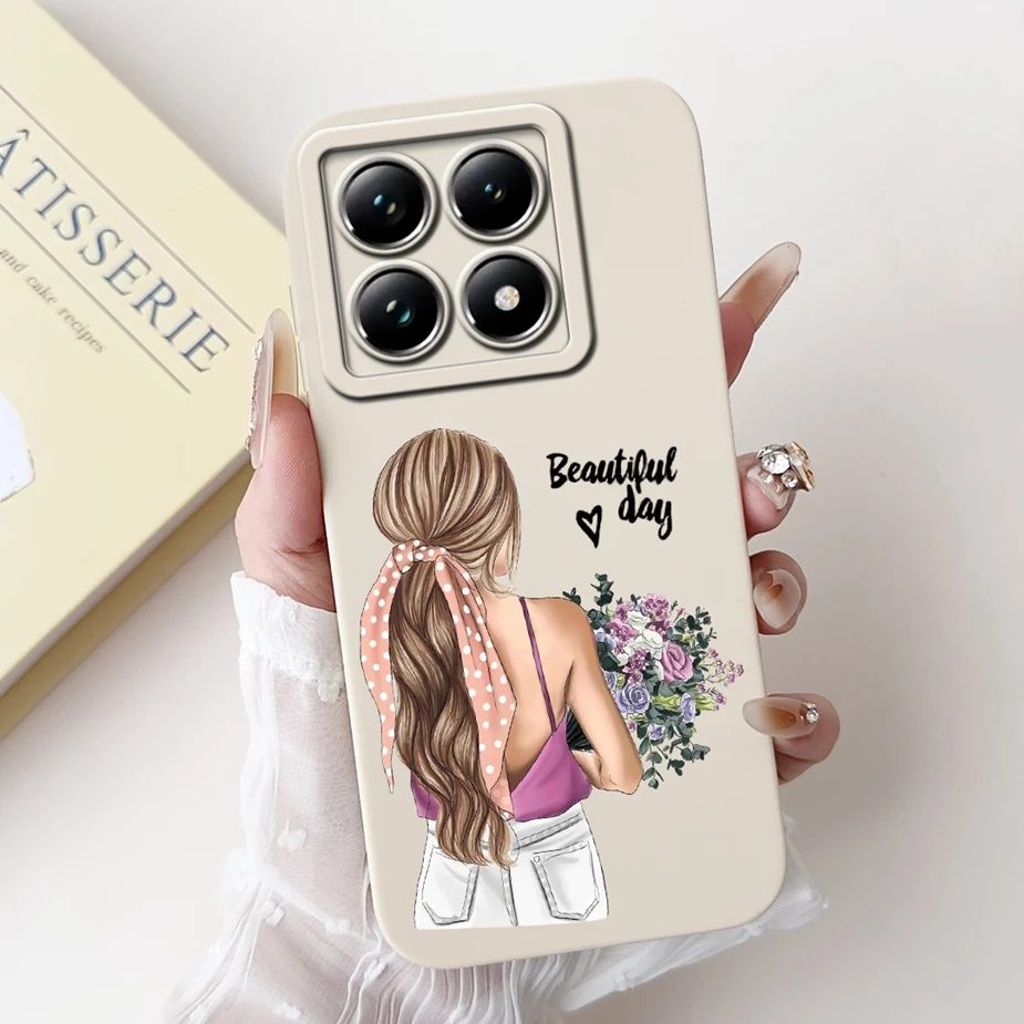 Luxury Sunflower Cartoon Girls Soft Silicone Phone Case