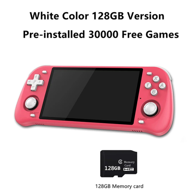 Max2 Retro Open Source System RGB10 max 2 Handheld Game Console RK3326 5.0-Inch IPS Screen 3D Rocker Gift 