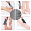 Pedicure Set Peeling and Exfoliating Calluses Foot Scrubbing Brush Stainless Steel Double-sided Foot Care Pedal Stone 10 in 1 2