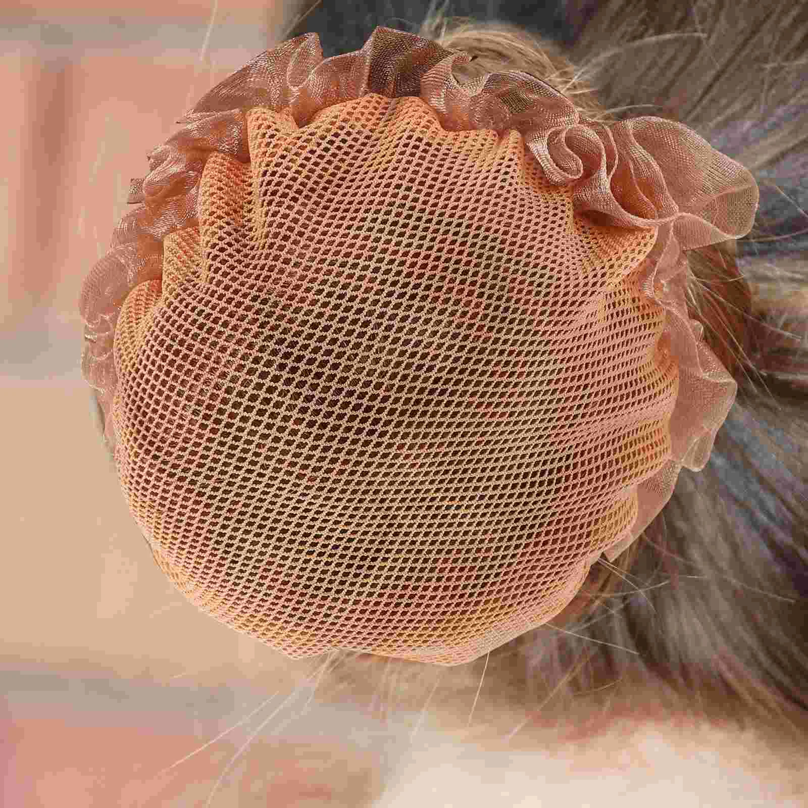 10pcs Elastic Bun Hair Nets Nurse Dance Hair Bun Covers Stretch Nets Headwear for Bank Clerk Nurse Management