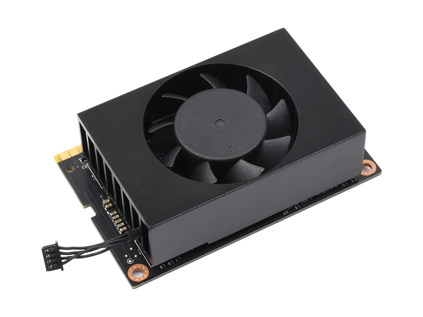 

Регулируемый по скорости специальный охлаждающий вентилятор Waveshare для Jetson TX2 NX, совместимый с модульным вентилятором Jetson TX2 NX, вход 5 в постоянного тока