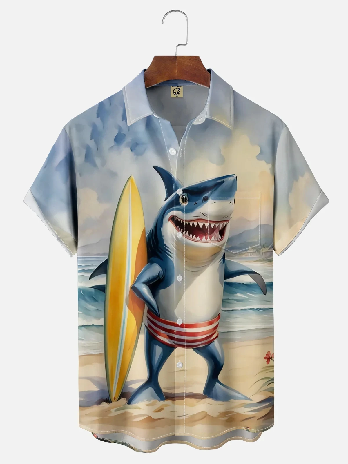 Camiseta divertida con estampado 3D de animales de dibujos animados para hombre, camisetas de manga corta de secado rápido, ropa informal para hombre, camisas de moda urbana de verano