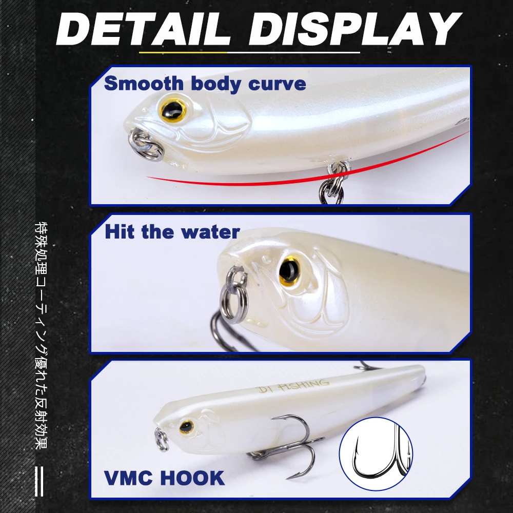 D1   Ȥ WTD ΰ ϵ Stickbaits 80mm/8.5g ε ٴ幰 ú̽ ̳ DT3003