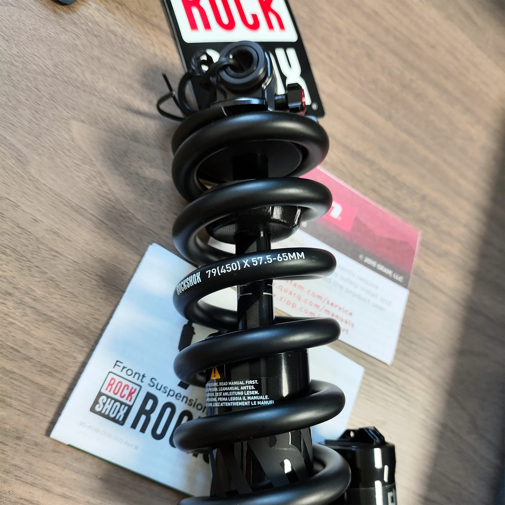 ROCKSHOX Super Deluxe Coil Select+ SPRING SPRUNG SHOCK MTB