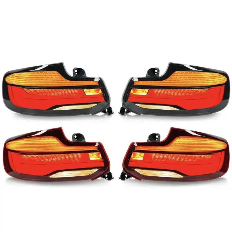 LCI Look LED Tail Lights High Brightness Clear PMMA Lens Waterproof Fit For BMW 2 Series F22 F23