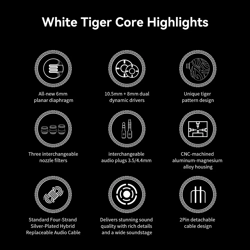 TRN TA3 &　White Tiger セット TRN TA3 & White Tiger セット