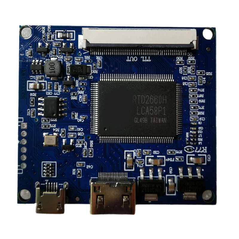 HDMI 호환 LCD 컨트롤러 보드, TTL 50 핀 7300101463 800x480 TFT LCD 화면 디스플레이용