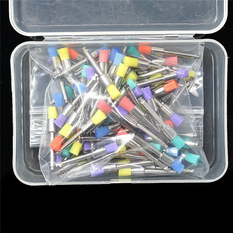 Omni MiniBrush Soft: Spazzole Con Setole Morbide (100 Pz) - OMNIDENT