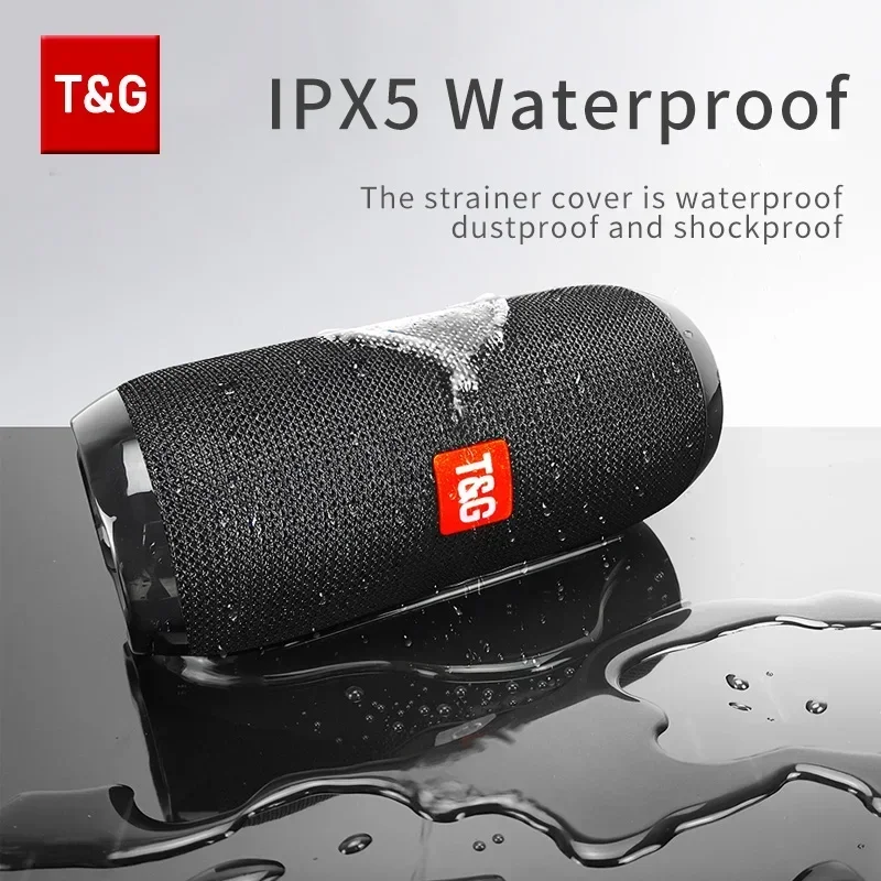 TG117 Bluetooth Speakers Portable Wireless Sound Box  Outdoor Waterproof Stereo Surround Supports TF Radio altavoz bluetooth 4