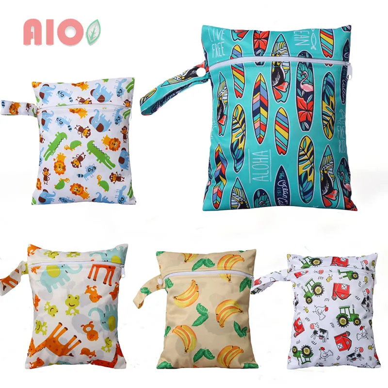 Мешки для детских подгузников AIO 20*25 см