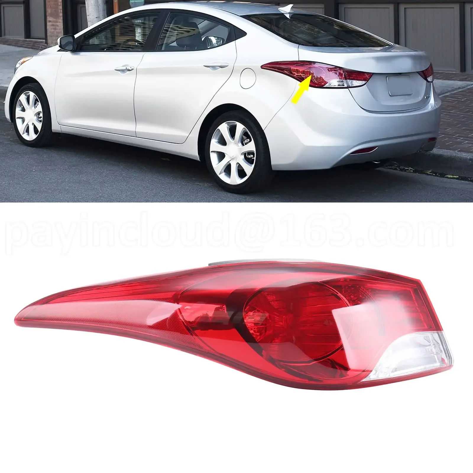

LED Rear Outer Tail Light Fit for Tail Lamp Car LED Tail Light