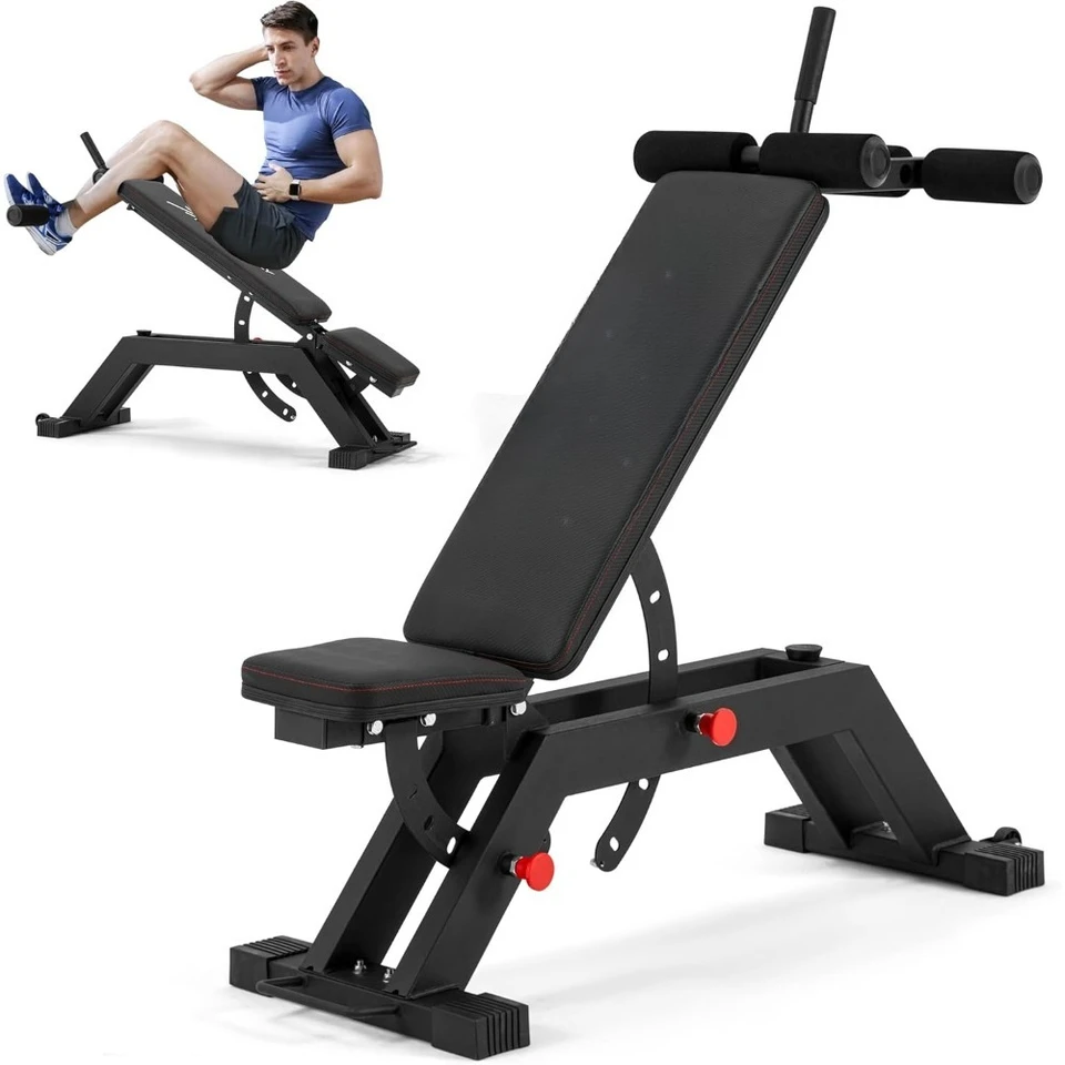Adjustable Weight Bench for Home Gym Workouts