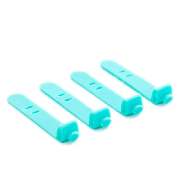 Új Szilikon Heveder-Völgy Fülhallgató-Tároló Puha Szalagos Adatkábel Csapdába Esett Kábel Szervező Winder S1026 - Image 5