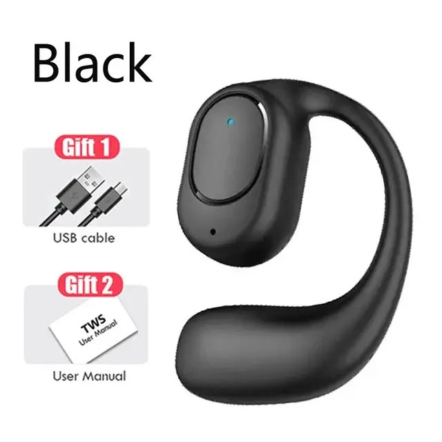 Wireless Headphones Bluetooth Headset With Microphone Bone Conduction Handsfree Noise Canceling Earphones For Driving Audifonos - Image 8