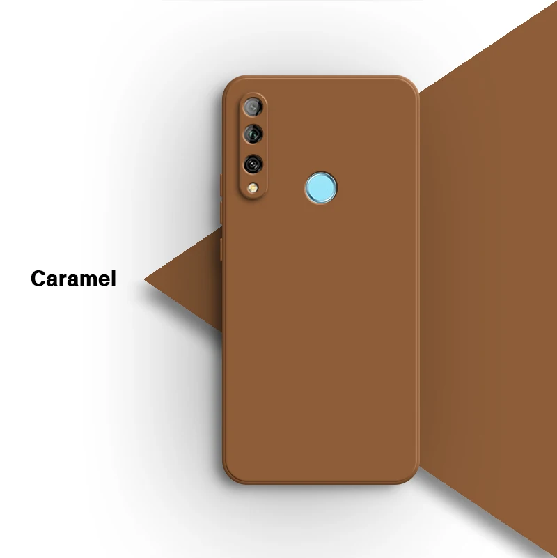 Matte Soft Candy Color Silicone Phone Case with Lens Protection