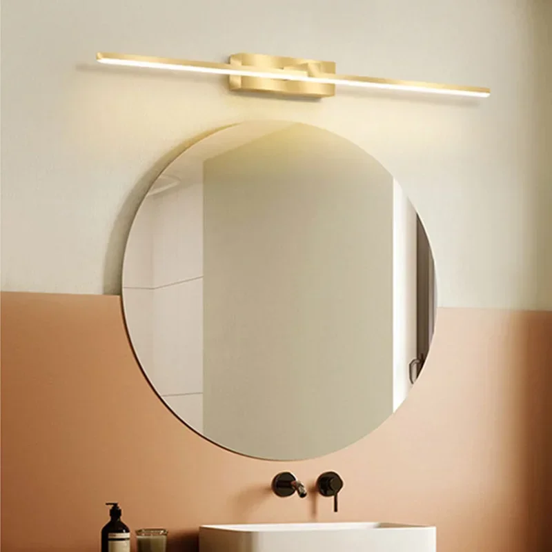 Modern LED Wall Light Vanty Lamp Aluminum Wall Sconce For Bathroom Mirror Headlight Indoor Lighting Fixture Luster Make Up Light led wall lamp wall sconces light wall lamp