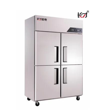 QBC1.0L4E Economic Refrigerator Freezer 2 Way Temperature Control Stainless Steel Door Convenient Store