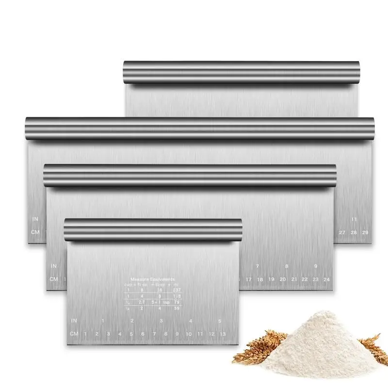 Stainless Steel Cake Scraper 1