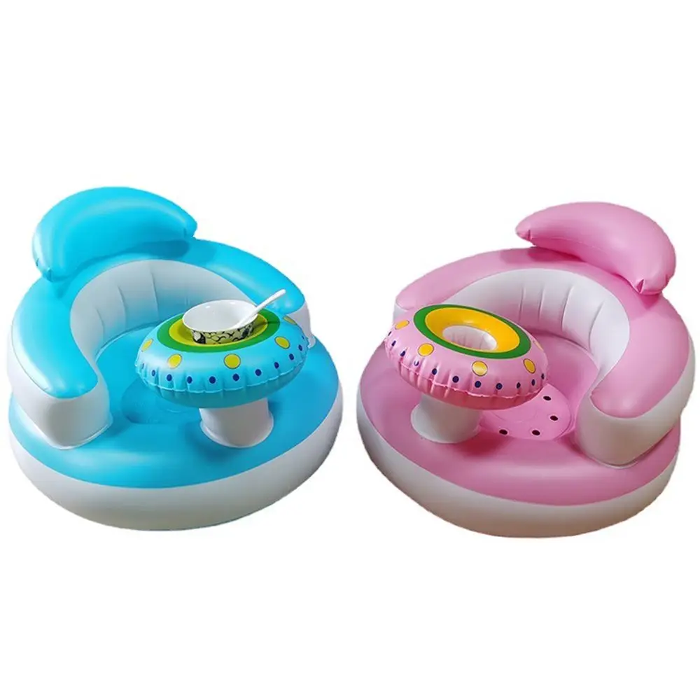 Multifunctional Bathroom Gifts for Feeding Resting Kids Sofa Baby Chair Seat Inflated Toys Inflatable Chair 2